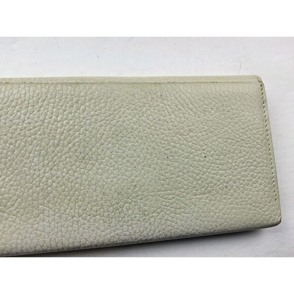 Burberry Pebbled Leather Snap Full Size Long Wallet - Picture 4 of 10